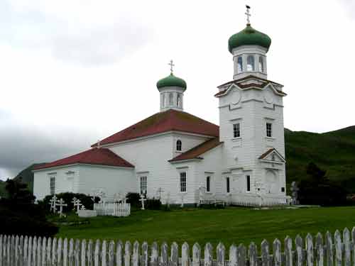 The Russian Orthodox Church in Dutch Harbor